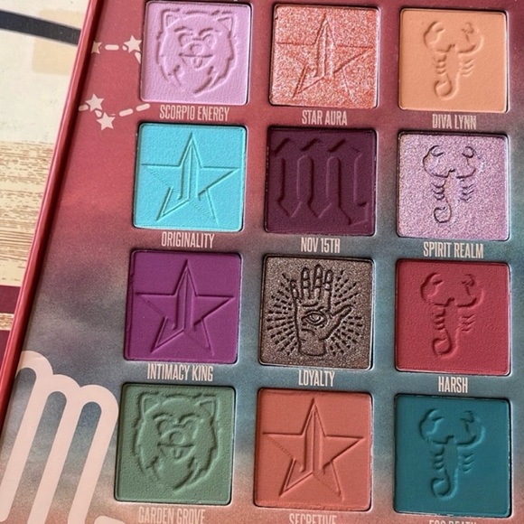 New Jeffree Star Scorpio Vibrant Purple and Red Eyeshadow Palette - Picture 6 of 9